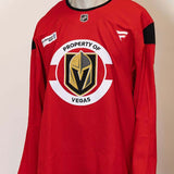 #3 Brayden McNabb Red Practice Jersey - 20195