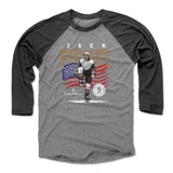 Jack Eichel Vegas American Flag Baseball Shirt