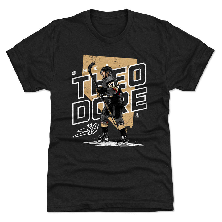 Vegas Golden Knights Shea Theodore Map Tee