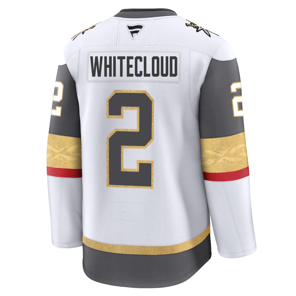 Vegas Golden Knights Fanatics Premium Pressed Zach Whitecloud Jersey