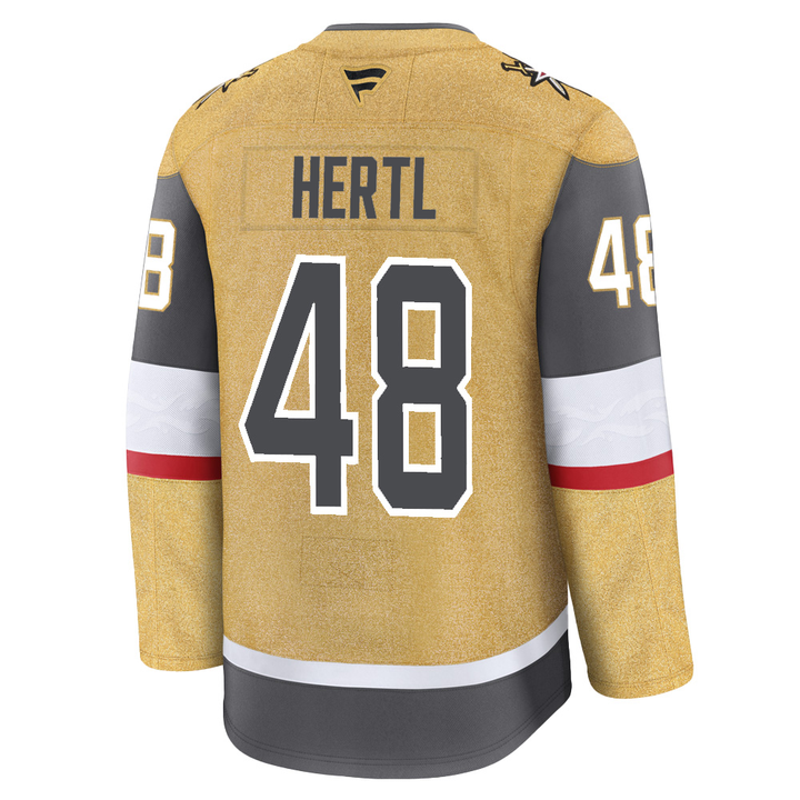 Vegas Golden Knights Fanatics Premium Pressed Tomas Hertl Jersey