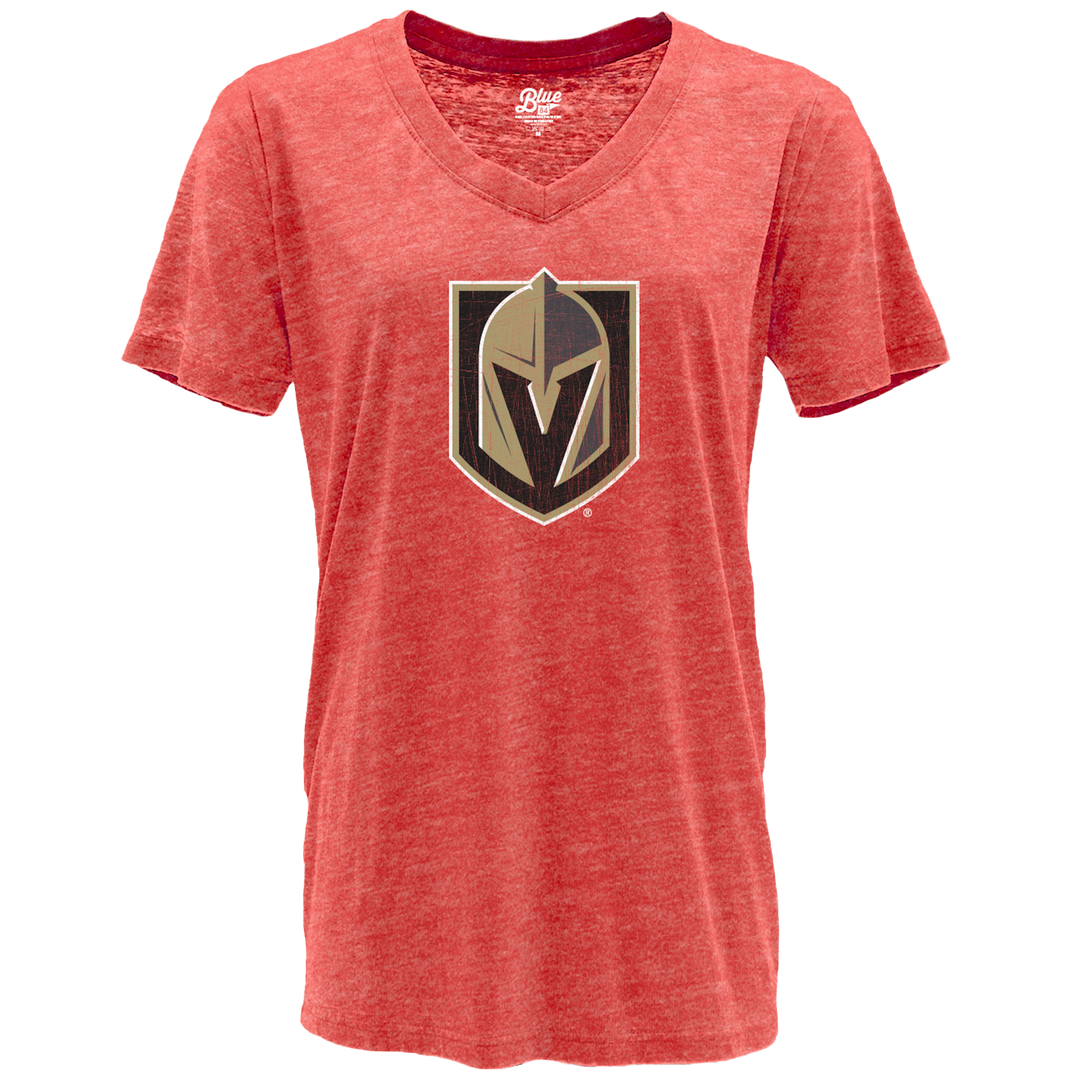 Vegas Golden Knights Fanatics Branded Fashion Colour Logo T-Shirt - Pink -  Mens