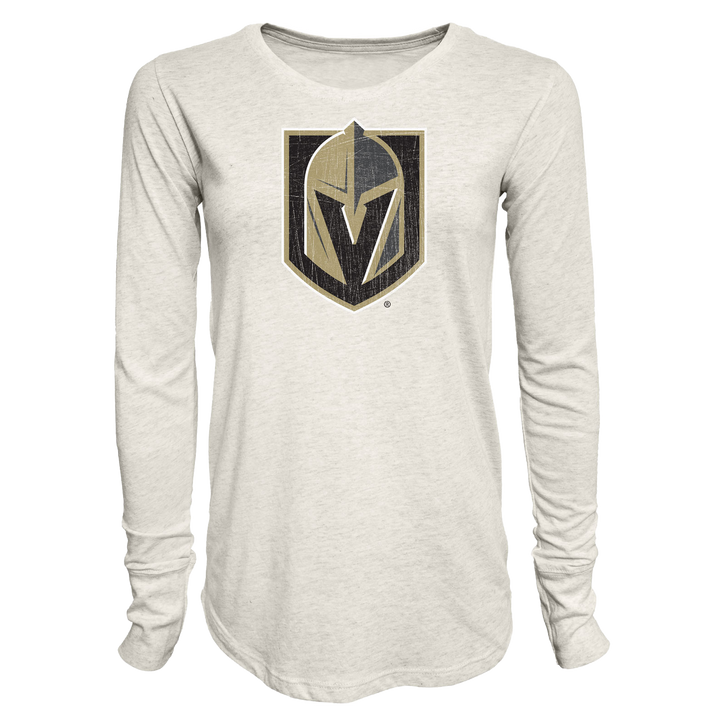 Vegas Golden Knights Women's Black Primary Junior Mascot Tee