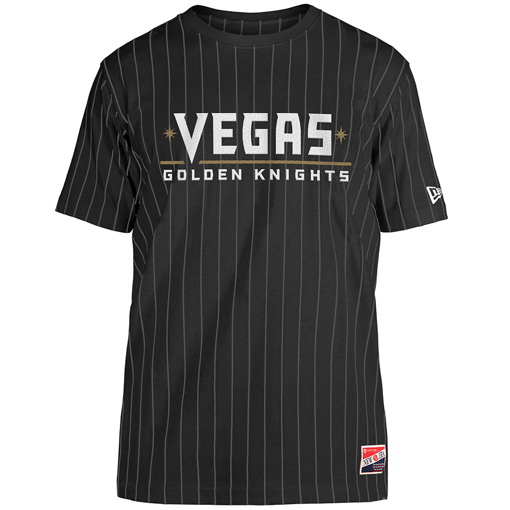 Vegas Golden Knights Pinstripe Tee