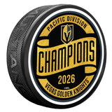 Vegas Golden Knights 2026 Division Champions Puck