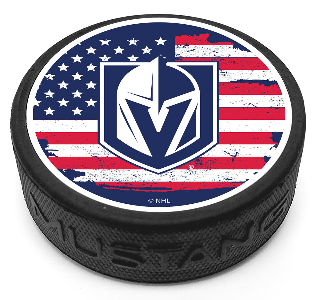 Vegas Golden Knights Patriot Puck