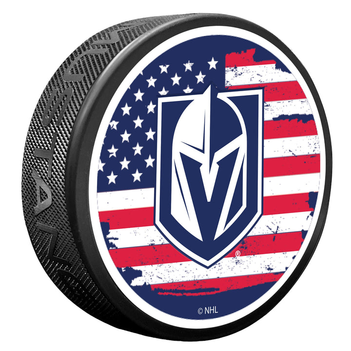 Vegas Golden Knights Patriot Puck