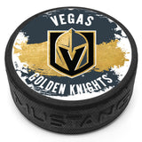 Vegas Golden Knights Puck - Splash
