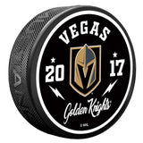 Vegas Golden Knights 3D Bolt Puck - Vegas Team Store