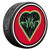 Vegas Golden Knights Donate Life Puck