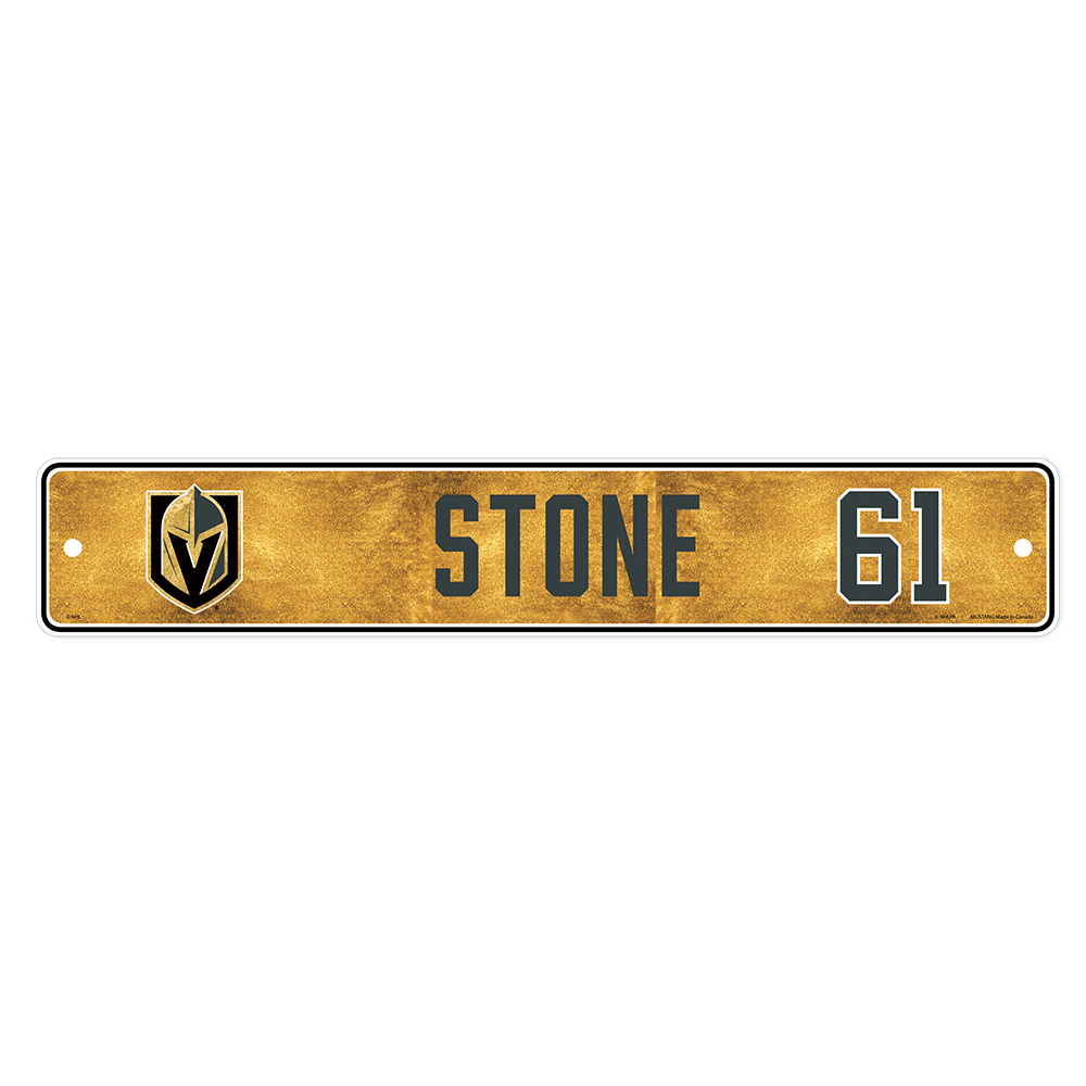 Vegas Golden Knights Mark Stone Namplate