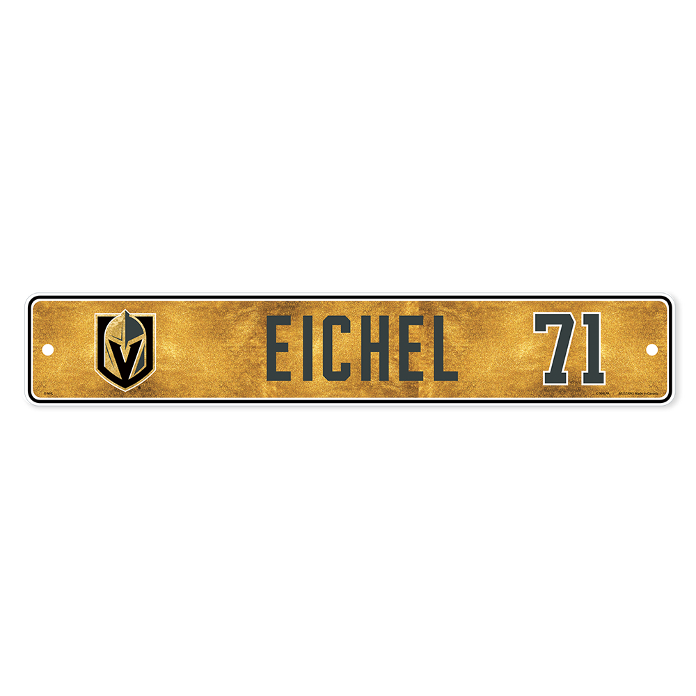 Vegas Golden Knights Jack Eichel Nameplate