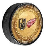 DET vs. VGK Match-Up Puck 11/4/2025