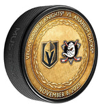 ANA vs VGK Match-up Puck 11/8/2025