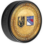 NYR vs. VGK Match-up Puck 11/18/25