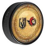 OTT vs. VGK Match-Up Puck 11/26/25
