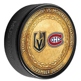 MTL vs. VGK Match-up Puck 11/28/25