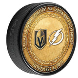 TBL vs. VGK Match-Up Puck 11/6/2025