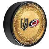 CAR vs. VGK Match-Up Puck 10/20/2025