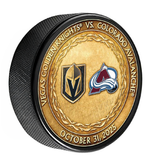 COL vs. VGK Match-Up Puck 10/31/2025