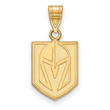 Vegas Golden Knights SS 14k Yellow Gold Plated MD Pendant