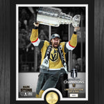 Vegas Golden Knights 2023 Stanley Cup Champions Framed Captain Mark Stone Photo - Vegas Team Store