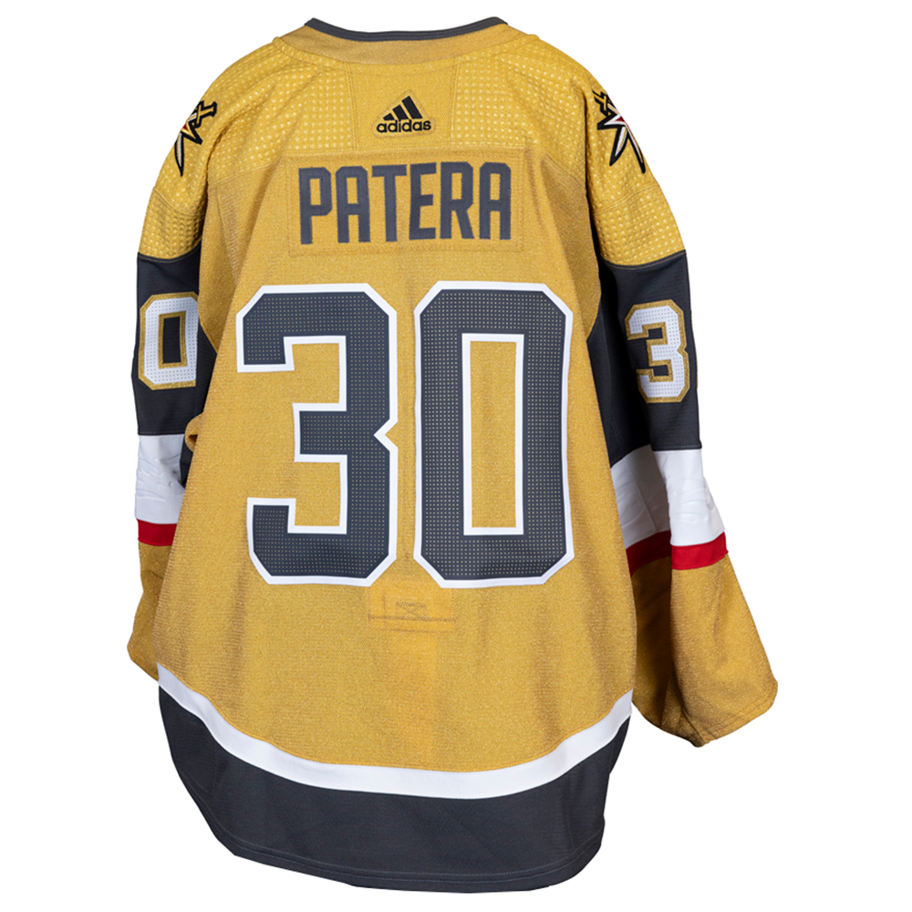 Game-Issued: #30 Jiri Patera 2023-2024 Stanley Cup Playoff Jersey - 16821