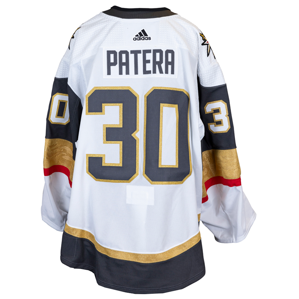 Game-Issued: #30 Jiri Patera 2023-2024 Stanley Cup Playoff - 16874