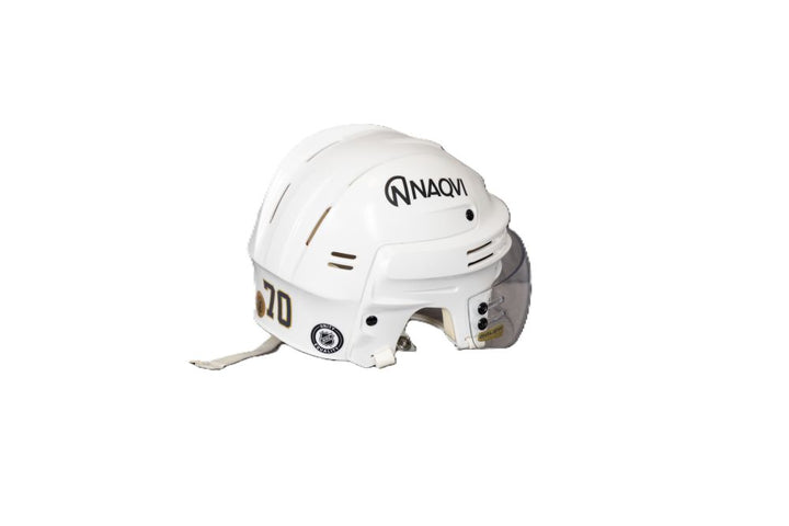 Game-Used: #70 Tanner Pearson Helmet-18972