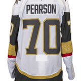 Game-Used: #70 Tanner Pearson  2024-2025 White Jersey White Jersey (Circa Patch) -19368
