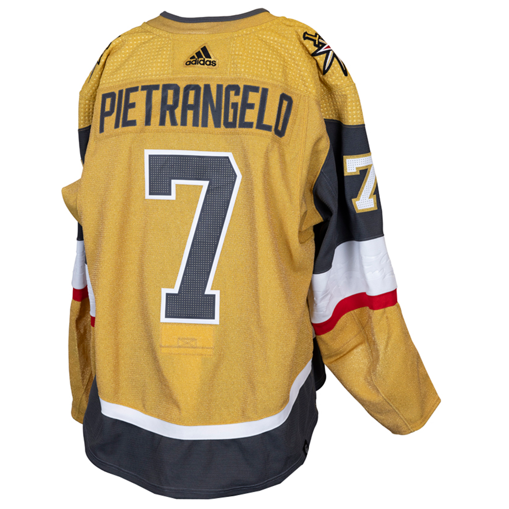 Game-Worn: #7 Alex Pietrangelo 2023-2024 Stanley Cup Playoff Jersey - 16837