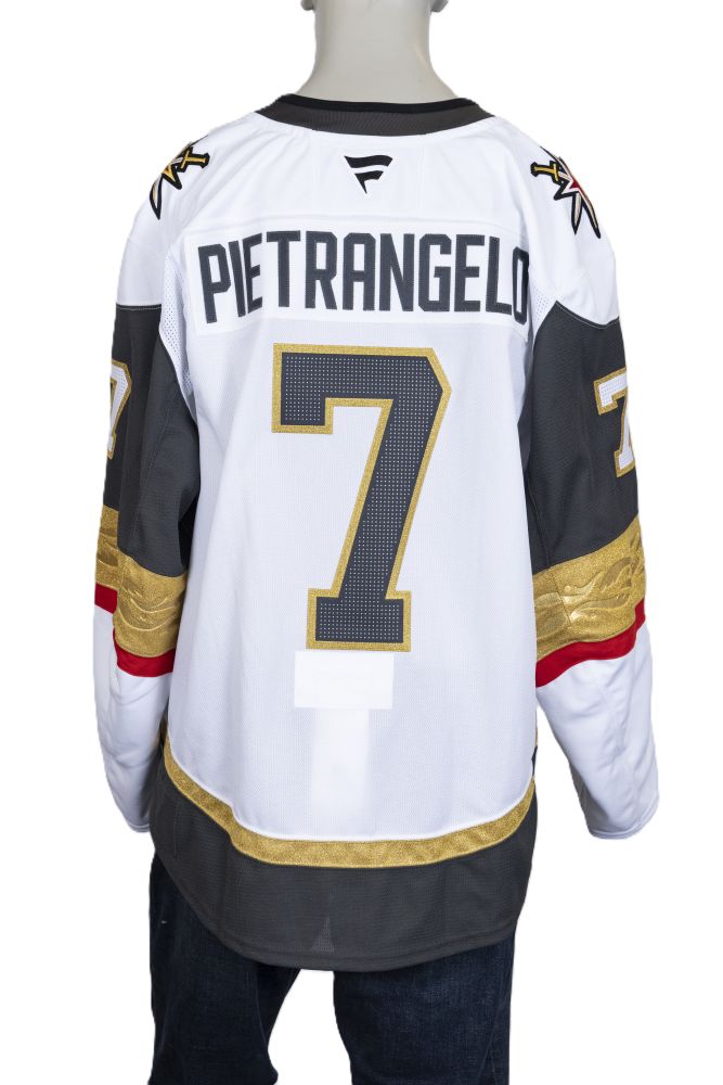 Game-Issued: #7 Alex Pietrangelo Set 4 Jersey-19437
