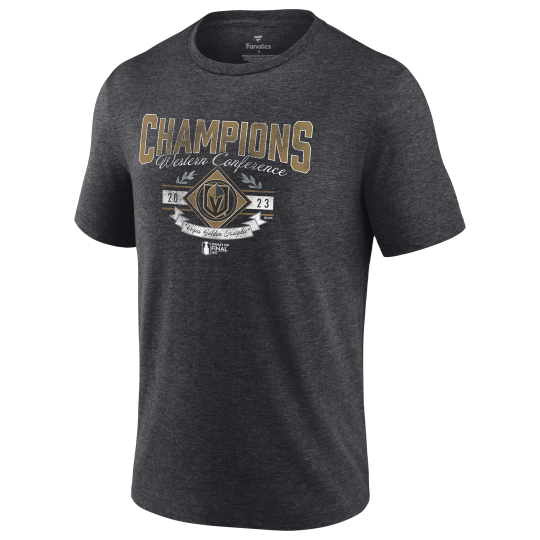Vegas Golden Knights Western Conference Champs Distressed Tee