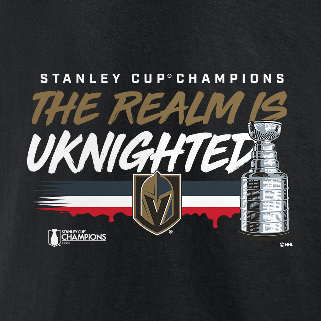 Vegas Golden Knights Stanley Cup Champions Hometown DNA Uknighted Realm Tee