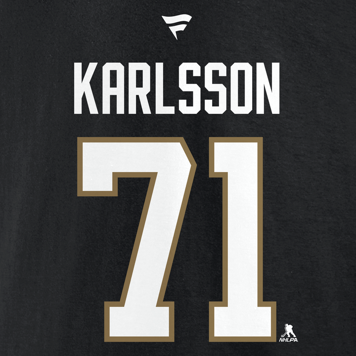 Vegas Golden Knights Stanley Cup Champions Karlsson Player Tee
