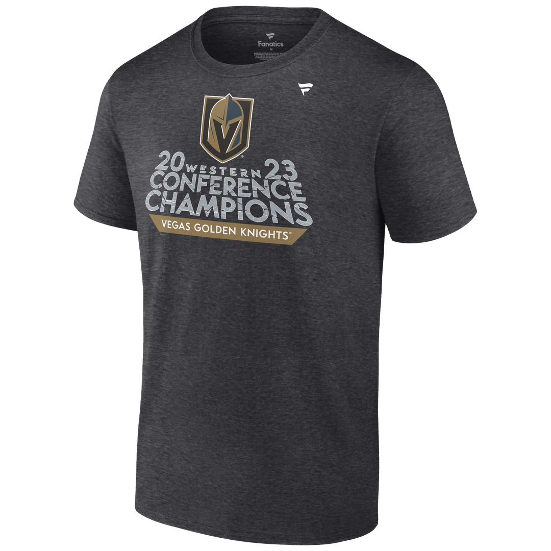 Vegas Golden Knights Western Conference Champs Gray Tee
