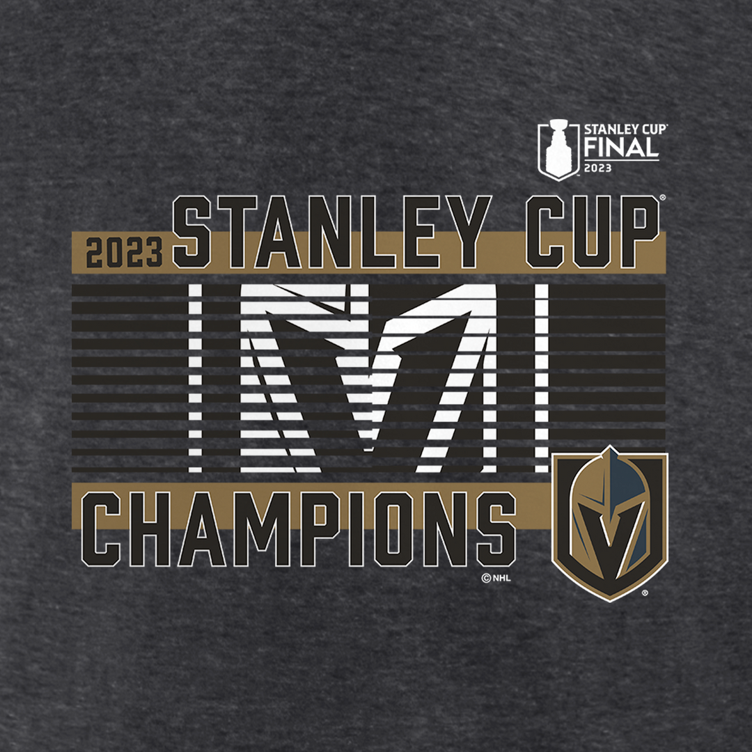 Vegas Golden Knights Stanley Cup Champions Gray Roster Tee