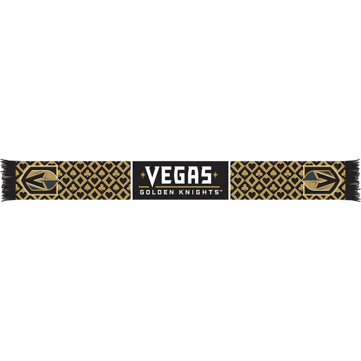 Vegas Golden Knights Card Suite Scarf