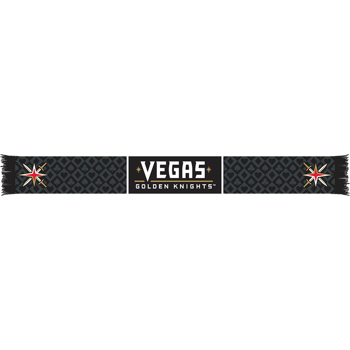 Vegas Golden Knights Card Suite Scarf