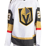 Game-Worn:#23 Cole Reinhardt White Set 2 2025/26-20585 - Vegas Team Store