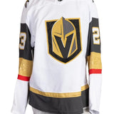 Game-Worn:#23 Cole Reinhardt White Set 2 2025/26-20585 - Vegas Team Store