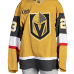 Game-Worn:#23 Cole Reinhardt Gold Set 2 2025/26 Jersey-20663 - Vegas Team Store
