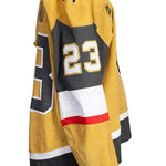 Game-Worn:#23 Cole Reinhardt Gold Set 2 2025/26 Jersey-20663 - Vegas Team Store