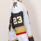 Game-Worn: #23 Cole Reinhardt White Set 1 2025/26  Jersey - 20178