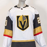 Game-Worn: #23 Cole Reinhardt White Set 1 2025/26  Jersey - 20178