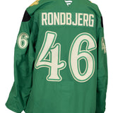 #46 Jonas Rondbjerg 2024-2025 Go Green Knight Warm-Up Jersey