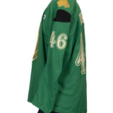 #46 Jonas Rondbjerg 2024-2025 Go Green Knight Warm-Up Jersey