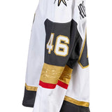 Game-Worn: #46 Jonas Rondbjerg White Set 1 2025/26 Jersey-20183 - Vegas Team Store