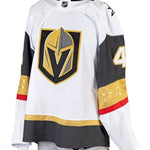 Game-Worn: #46 Jonas Rondbjerg White Set 1 2025/26 Jersey-20183 - Vegas Team Store