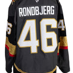 Game-Issued: #46 Jonas Rondbjerg Gray Set 1 2025/26 Jersey-20367 - Vegas Team Store